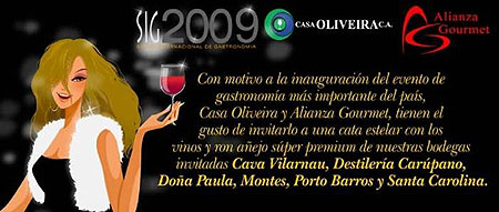 Cata de Casa Oliveira en el SIG 2009