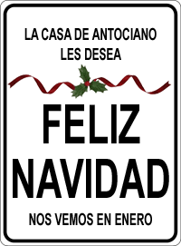 La Casa de Antociano les desea Feliz Navidad y prospero a&ntilde;o nuevo 2010