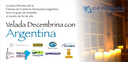 Velada Decembrína con Argentina