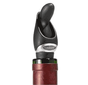 Servidor de vino con tapón y anti goteo