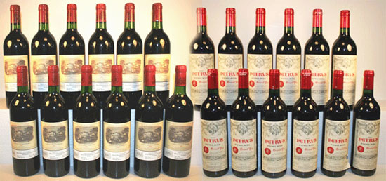 Vinos de Madoff a subasta