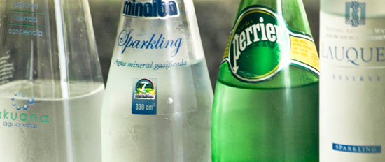 aguas minerales - Cata de aguas con tapas y vinos