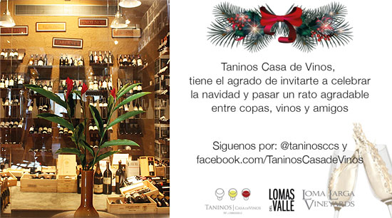 Taninos Casa de Vinos en navidad - Navidad con Taninos Casa de Vinos