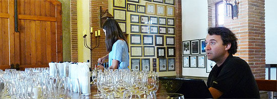 Cata en Viña de Martino