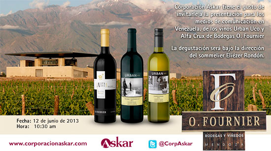 Presentación de vinos O. Fournier
