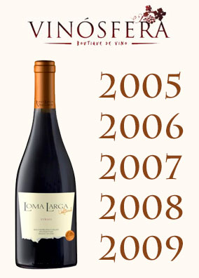 Cata vertical Loma Larga en Vinósfera