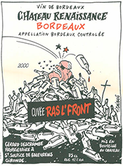 Château Renaissance 2000. El autor es Tignous (Bernard Verlhac), 