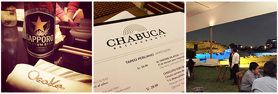 Osaka - Chabuca - Huaca Pucllana Osaka - Chabuca - Huaca Pucllana