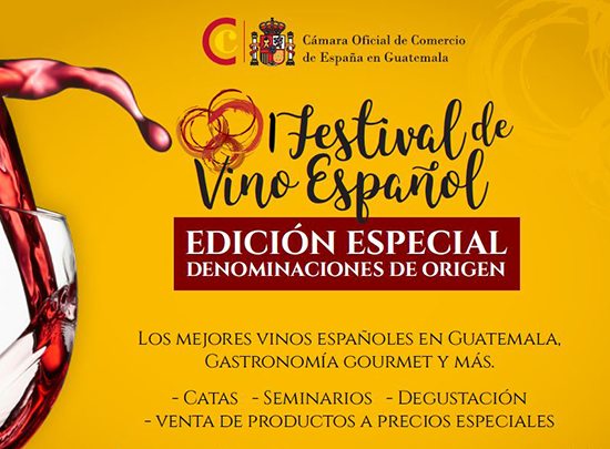 1er Festival de vino español en Guatemala 1er Festival de vino español en Guatemala