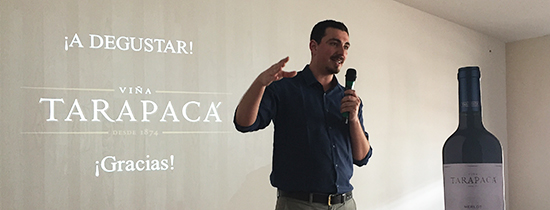 Degustación de vinos de Viña Tarapacá