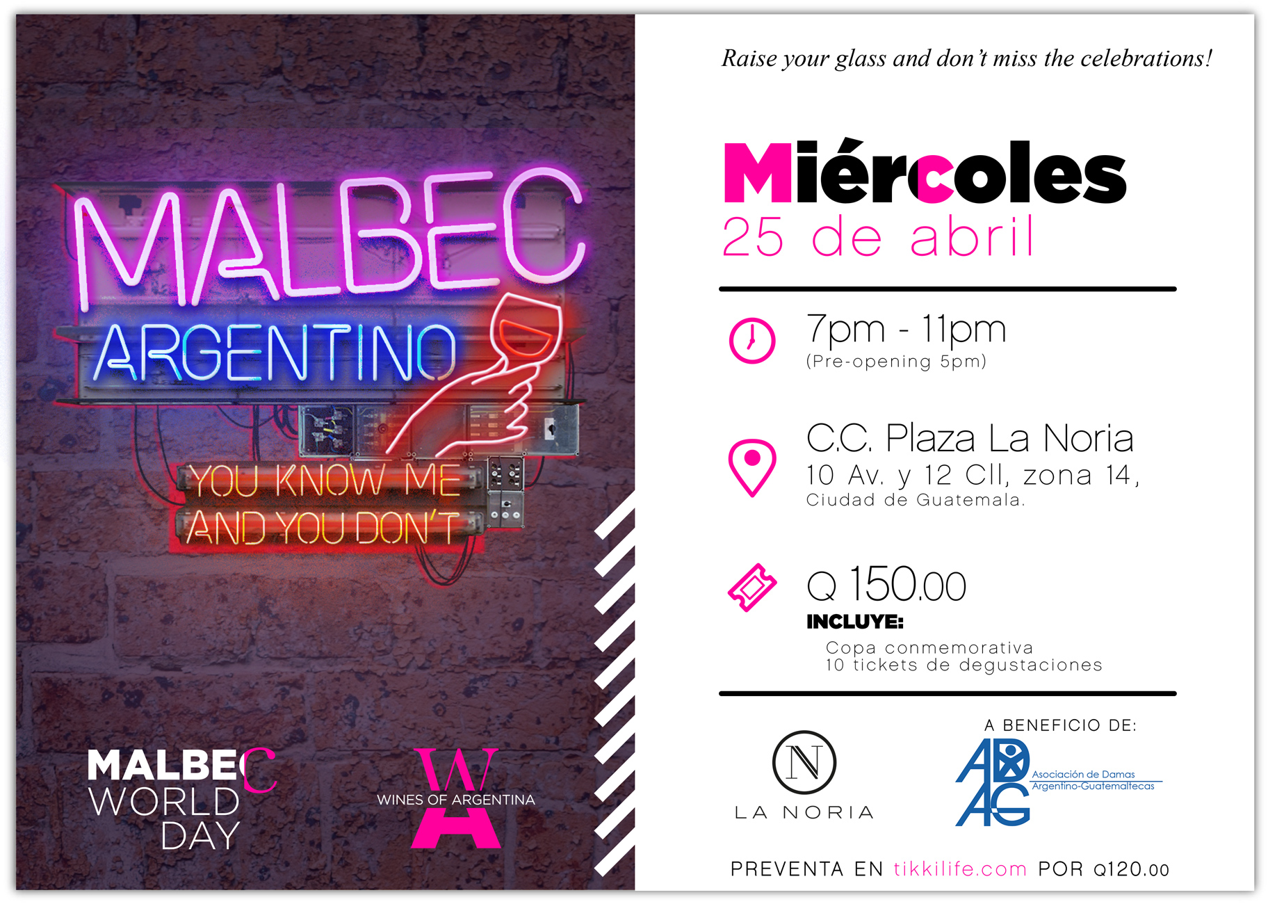 Dia Mundial de Malbec Guatemala 2018