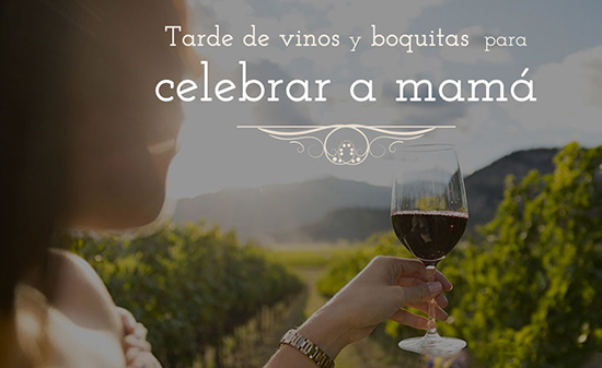 Tarde de vinos y boquitas para celebrar a mamá