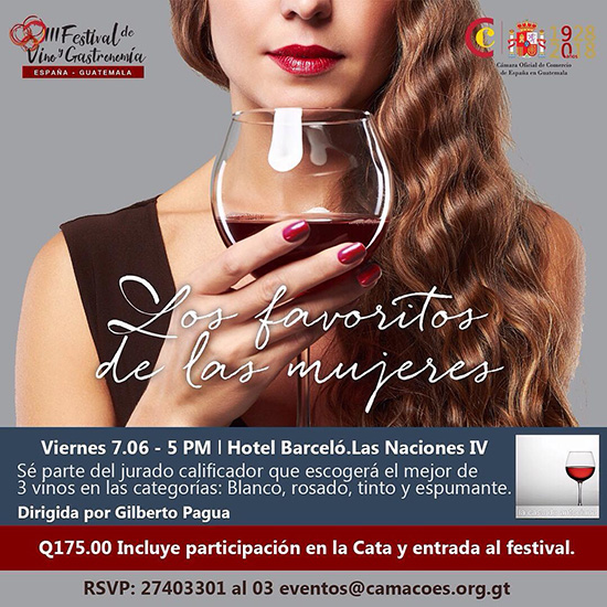 Vino favorito de las mujeres